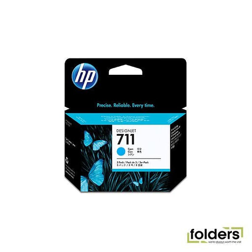HP #711 29ml Cyan Ink CZ130A - Folders
