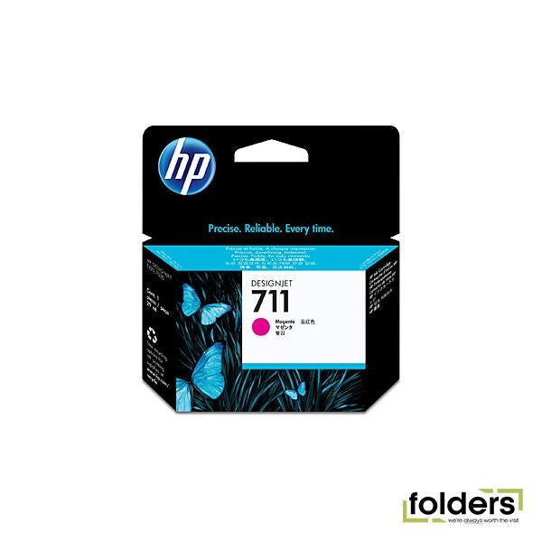 HP #711 29ml Magenta Ink CZ131A - Folders