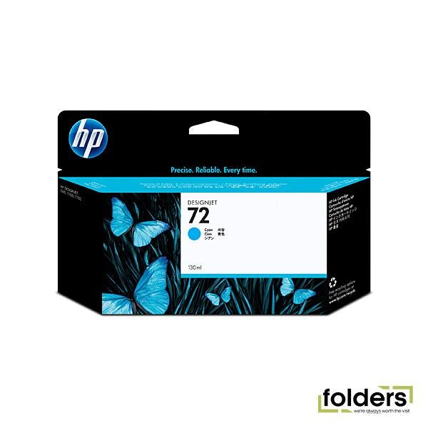 HP #72 130ml Cyan Ink C9371A - Folders