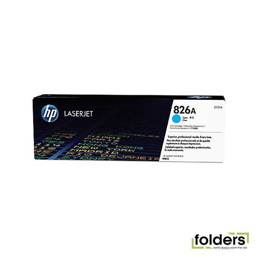 HP 826A Cyan Toner CF311A - Folders