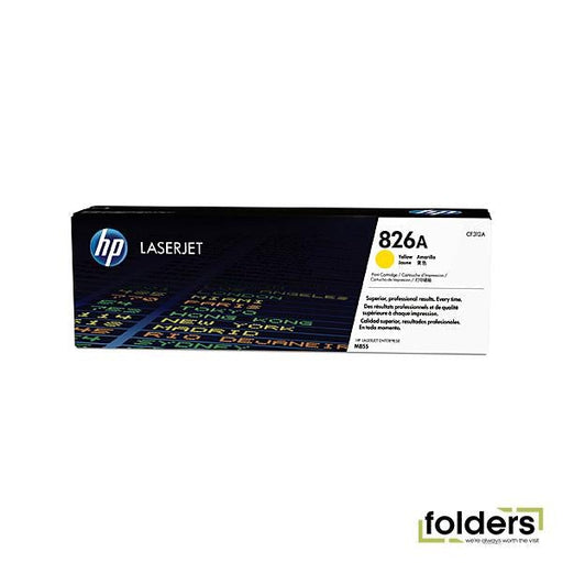 HP 826A Yellow Toner CF312A - Folders