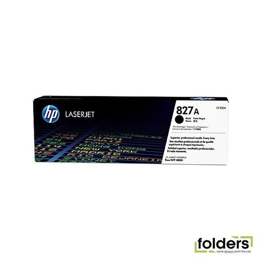 HP #827A Black Toner CF300A - Folders