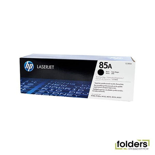 HP #85A Black Toner CE285A - Folders