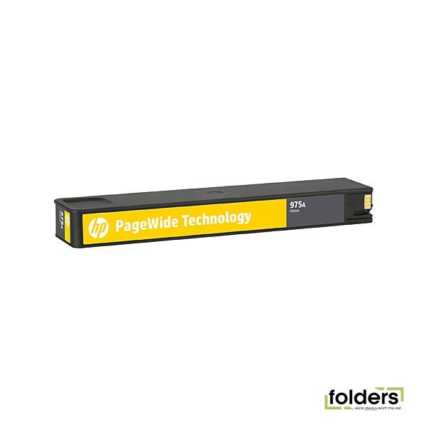 HP #975A Yellow Ink L0R94AA - Folders