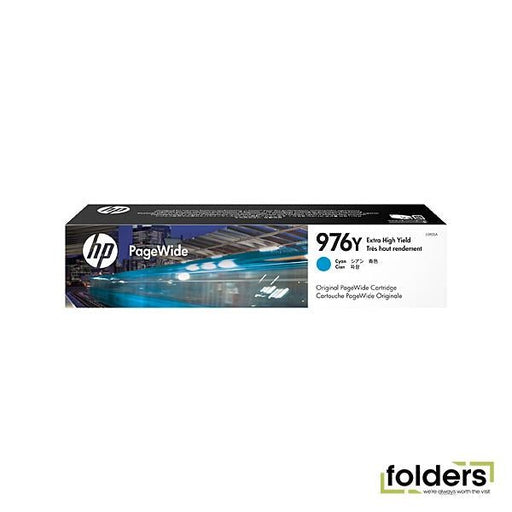 HP #976Y Cyan Ink L0R05A - Folders