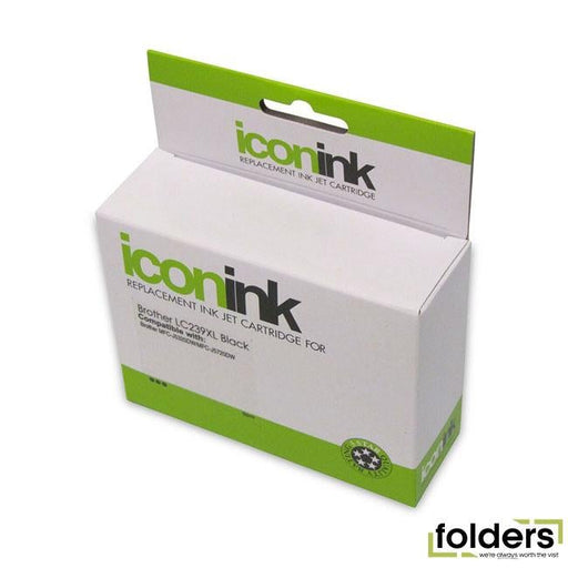 Icon Compatible Brother LC239XL Black Ink Cartridge - Folders
