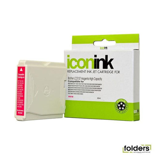 Icon Compatible Brother LC37/LC57 Magenta Ink Cartridge - Folders