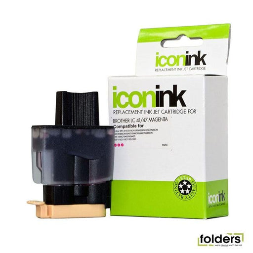 Icon Compatible Brother LC47 Magenta Ink Cartridge - Folders