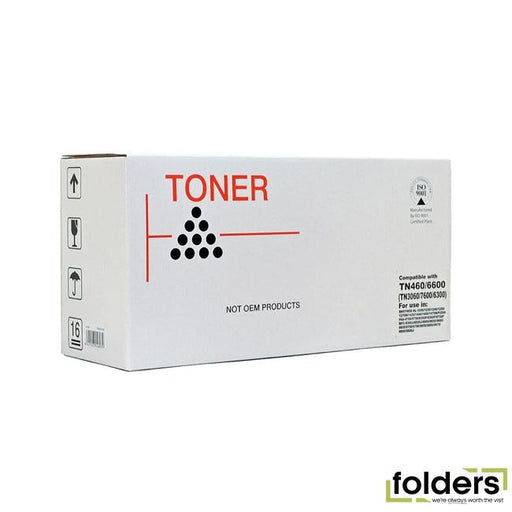 Icon Compatible Brother TN3060/6600/7600 (TN460) Black Toner Cartridge - Folders