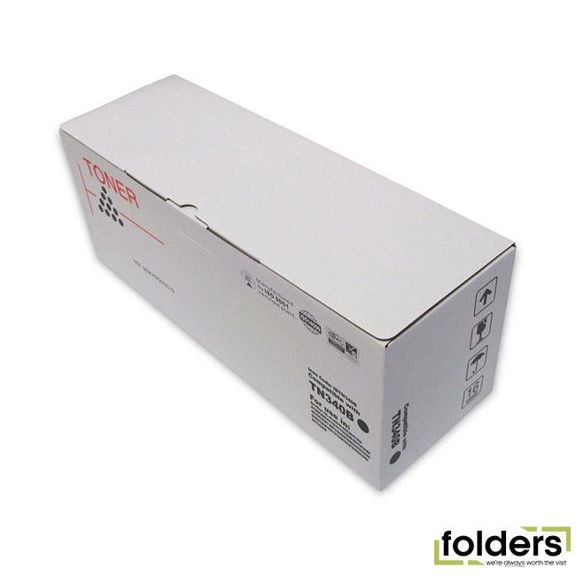 Icon Compatible Brother TN340 Black Toner Cartridge - Folders
