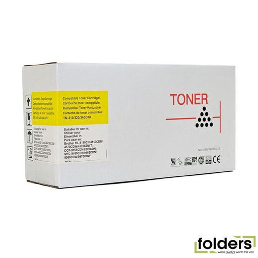 Icon Compatible Brother TN340 Yellow Toner Cartridge - Folders