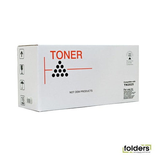 Icon Compatible Brother TN350/2000/2025/2050 Black Toner Cartridge - Folders