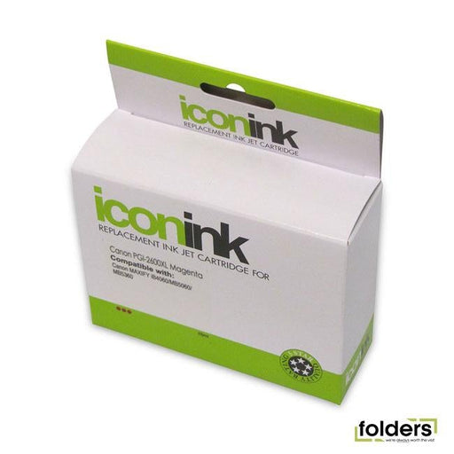 Icon Compatible Canon PGi-2600 XL Magenta Ink Cartridge - Folders