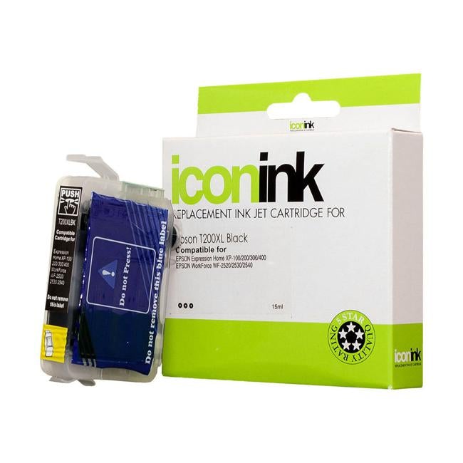 Icon Compatible Epson 200XL C13T201192 Black Ink Cartridge
