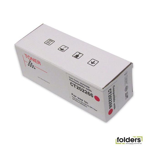 Icon Compatible Fuji Xerox CT202266 Magenta Laser Cartridge - Folders
