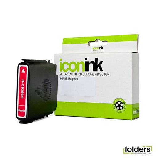 Icon Compatible HP 88 Magenta High Capacity Ink Cartridge (C9392A) - Folders