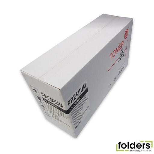 Icon Compatible HP CE260X Black Toner Cartridge (HY) - Folders