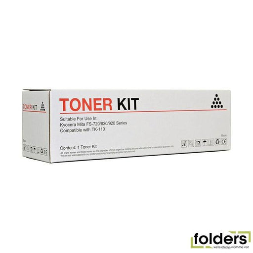 Icon Compatible Kyocera Compatible TK-110 Black Toner Cartridge - Folders
