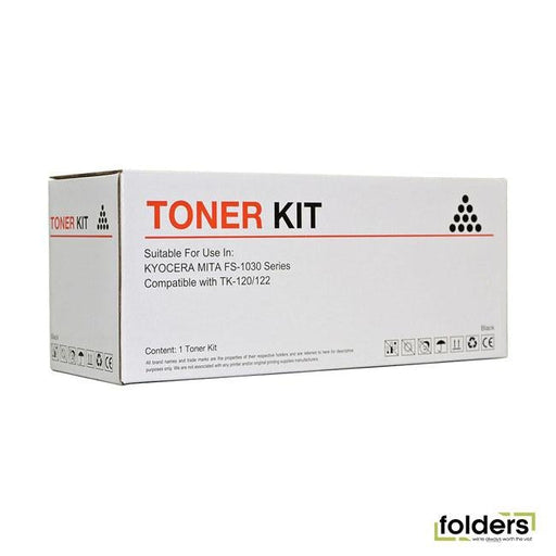 Icon Compatible Kyocera Compatible TK-120 Black Toner Cartridge - Folders