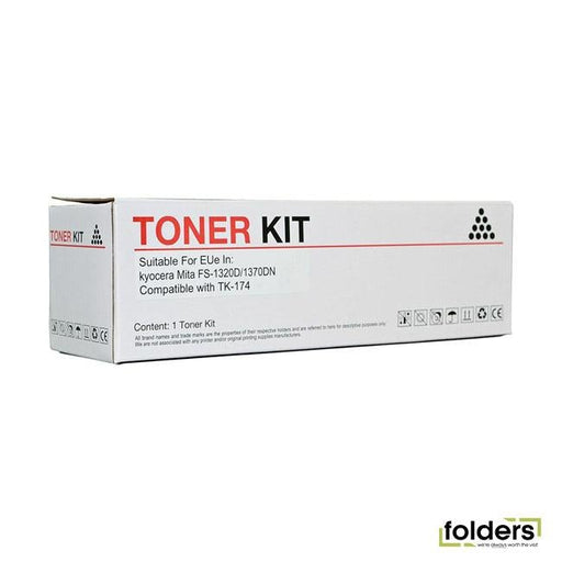 Icon Compatible Kyocera Compatible TK-174 Black Toner Cartridge - Folders
