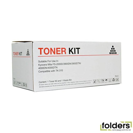 Icon Compatible Kyocera Compatible TK310 Black Toner Cartridge - Folders