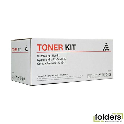 Icon Compatible Kyocera Compatible TK354 Black Toner Cartridge - Folders