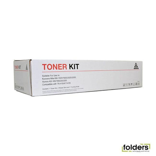 Icon Compatible Kyocera Compatible TK410 Black Toner Cartridge - Folders