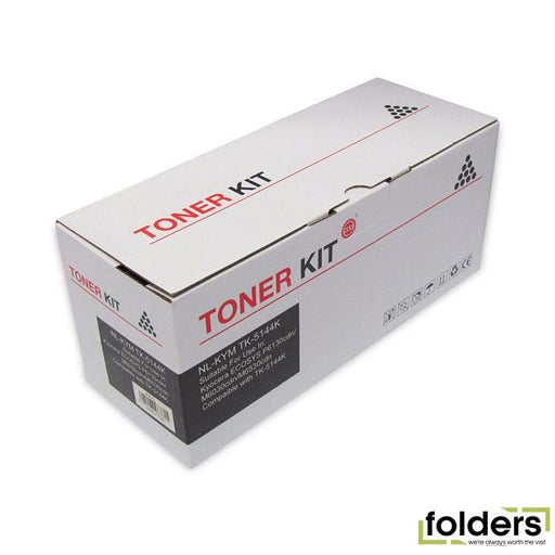 Icon Compatible Kyocera Compatible TK5144 Black Toner Cartridge - Folders