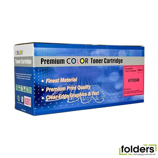 Icon Compatible Kyocera Compatible TK594 Magenta Toner Cartridge - Folders