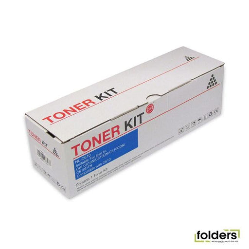 Icon Compatible OKI C610 Cyan Toner - Folders