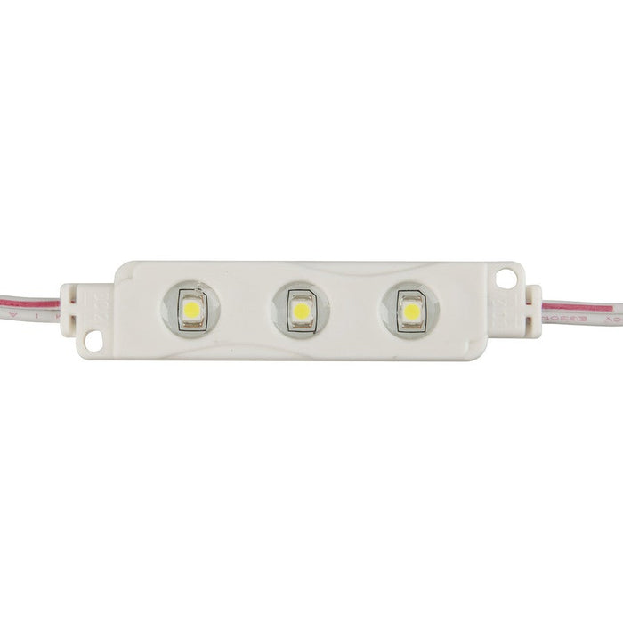 IP65 LED Light Module String 10x 3x3528-LEDs Cool White - Folders