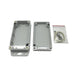 IP65 Sealed Polycarbonate Enclosures - Light Grey with Mounting Flange - 115(W) x 65(D) x 40(H)mm - Folders