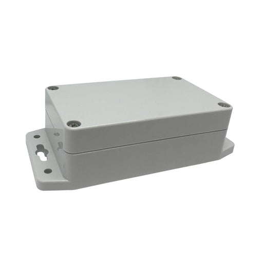 IP65 Sealed Polycarbonate Enclosures - Light Grey with Mounting Flange - 115(W) x 65(D) x 40(H)mm - Folders