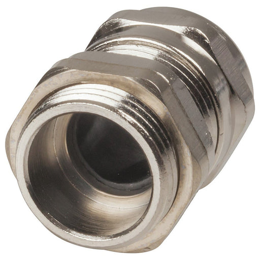 IP68 Nickel Plated Copper Cable Glands 5 to 10mm Pack of 2 - Folders