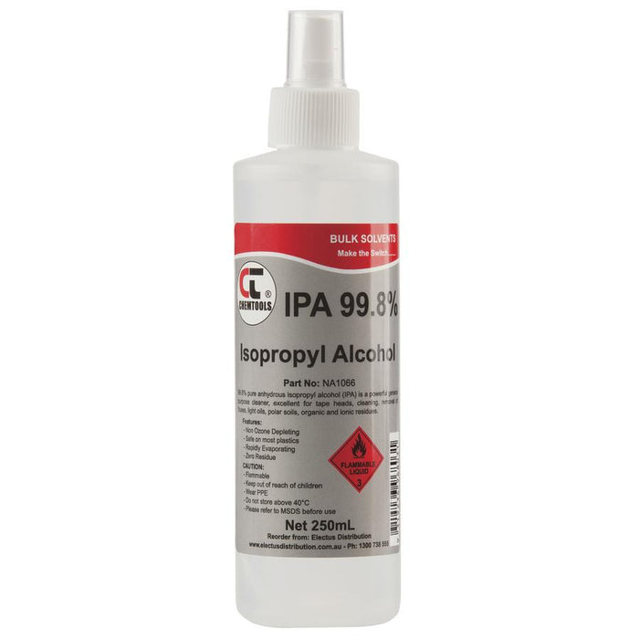 Isopropyl Alcohol 99.8% Spray 250ml - Folders