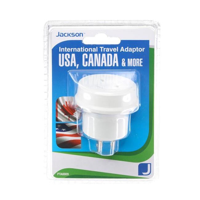 Jackson International Travel Adaptor - NZ/AUS to USA & Canada