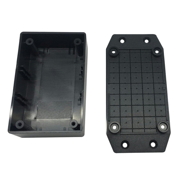 Jiffy Box - Black with mounting flange - 83X54X31 - UB5 - Folders