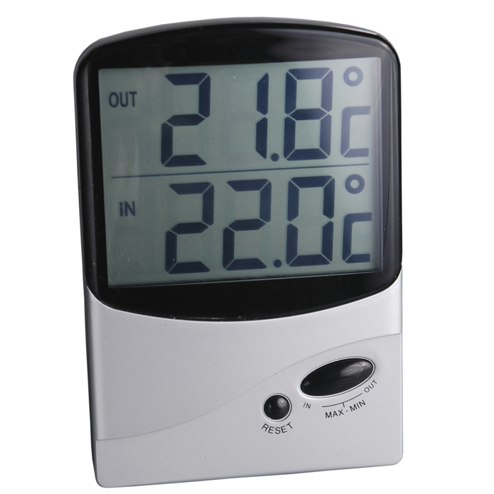 Jumbo Display In/Out Thermometer - Folders