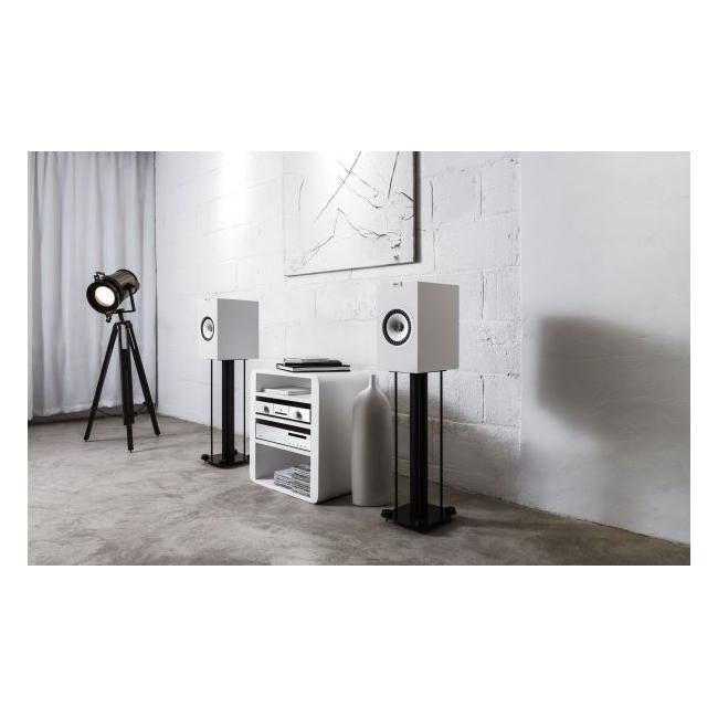 Kef Bookshelf Speaker. Cfd-Designed Port. 2-Way Bass Reflex. Uni-Q