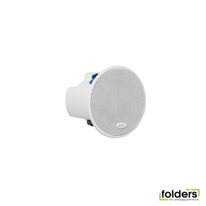 KEF CI100.2QR 3' Flush Mounting Round In-Wall & Ceiling Speaker. - Folders