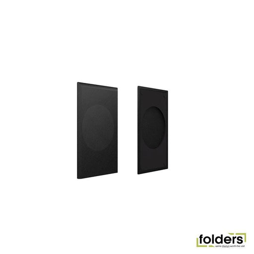 KEF Cloth Grille For Q150 Speaker. Colour Black. SOLD AS PAIR. - Folders