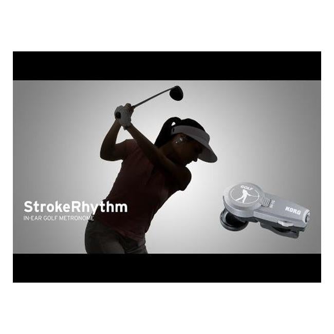 Korg SR-1G in ear stroke golf metronome