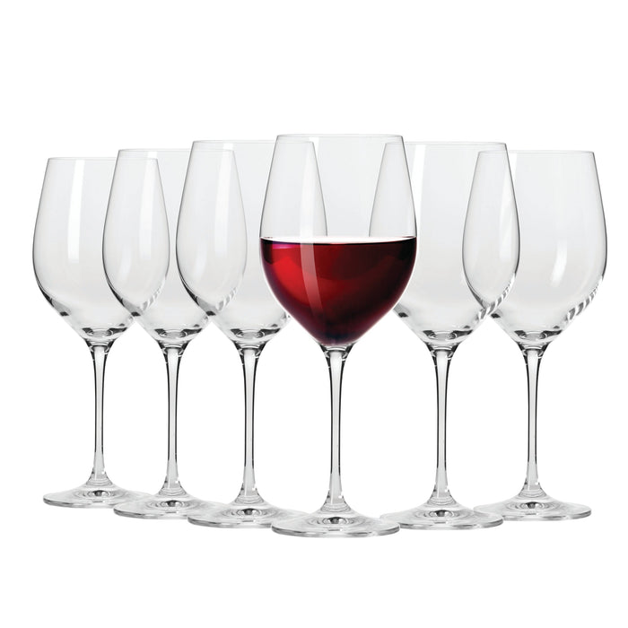 Krosno Harmony 450ml Wine Glasses 6pce