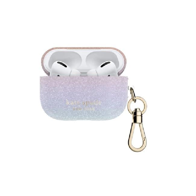 KSNY AirPod Pro case Ombre Glitter Pink — Folders
