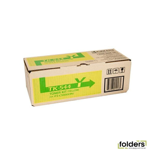 Kyocera TK544 Yellow Toner - Folders