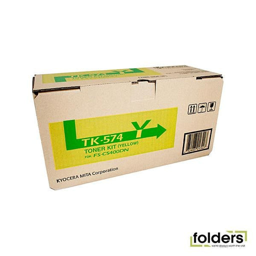 Kyocera TK574 Yellow Toner - Folders