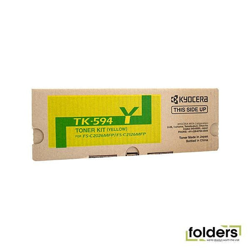 Kyocera TK594 Yellow Toner - Folders