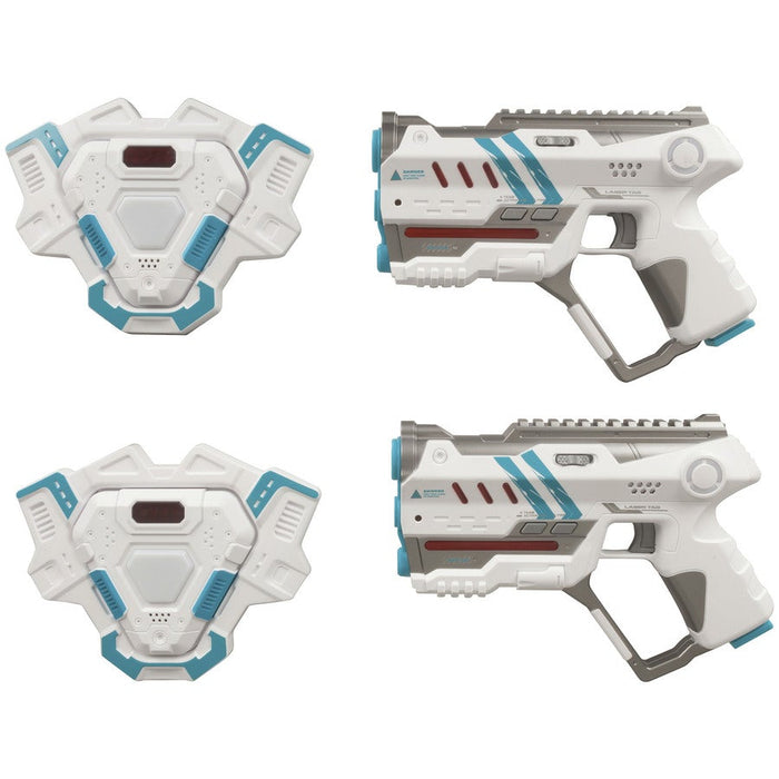 Laser Tag Battle Gun & Vest 2 Pack - Folders