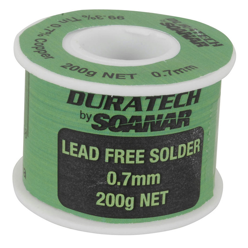 Lead Free Solder 0.71mm 200g Roll - Folders