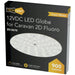 LED Replacement for Caravan 2D Flouro Globe - 12VDC Cool White - Folders